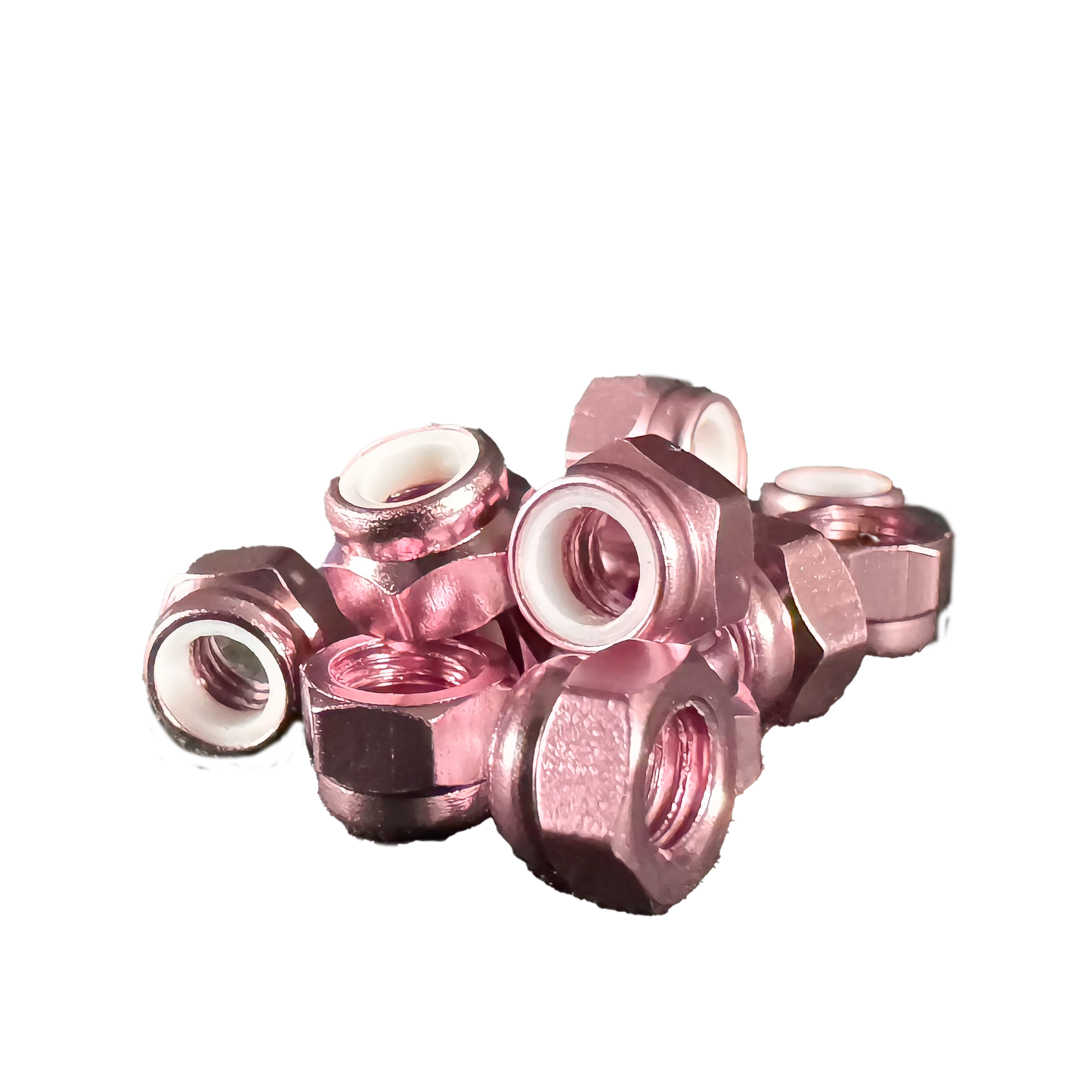 1/4” Aluminum Anodized Nylock Nuts Rev. 001