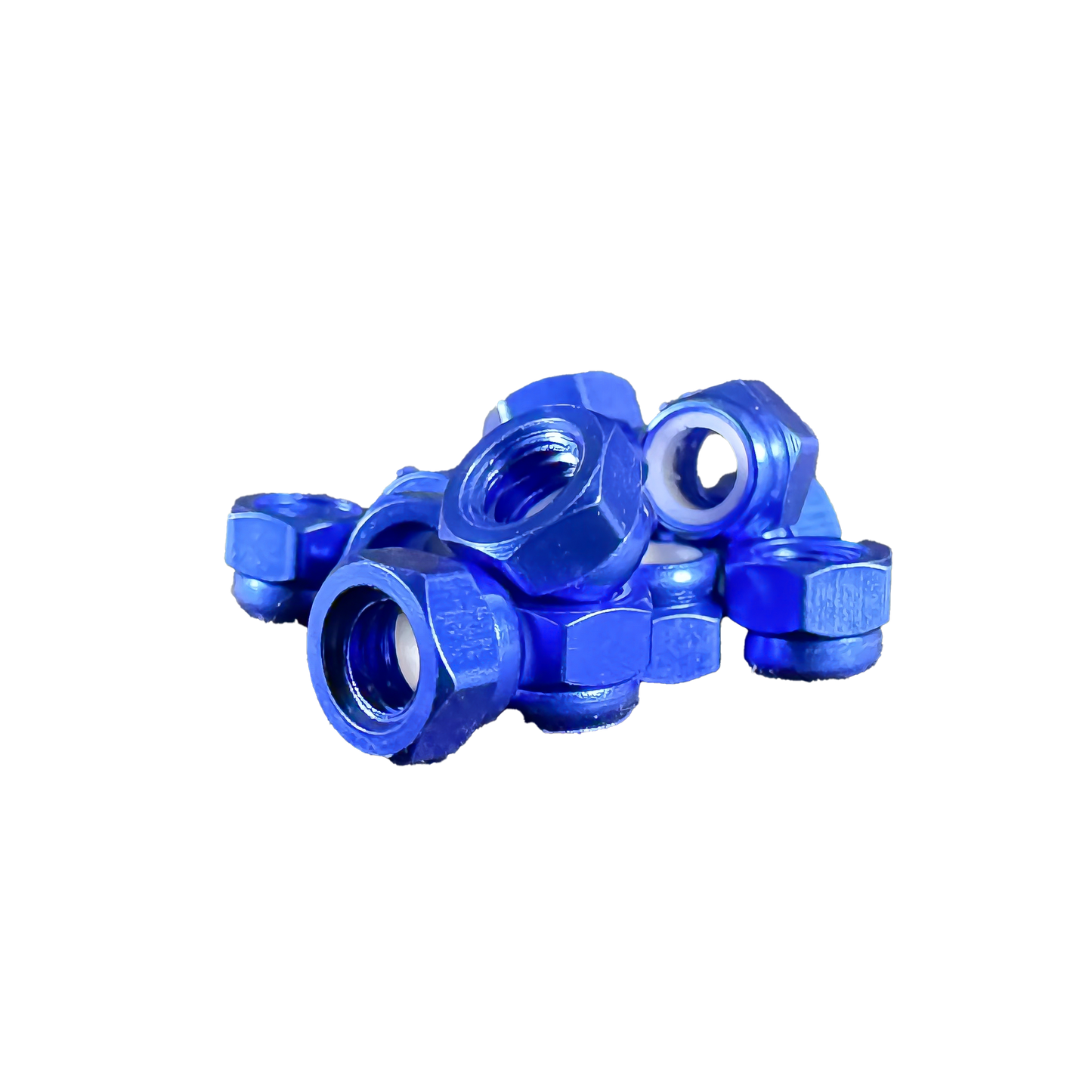 1/4” Aluminum Anodized Nylock Nuts Rev. 001