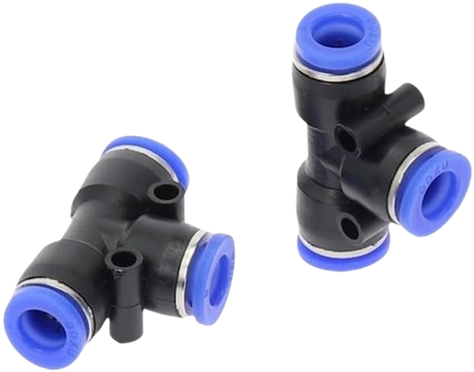 Pneumatic 4mm Quick Connect T-Fittings